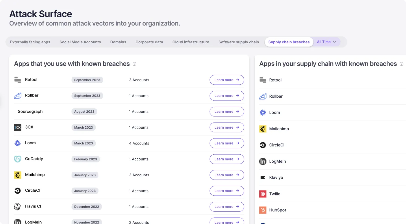 Nudge Security SaaS asset discovery 